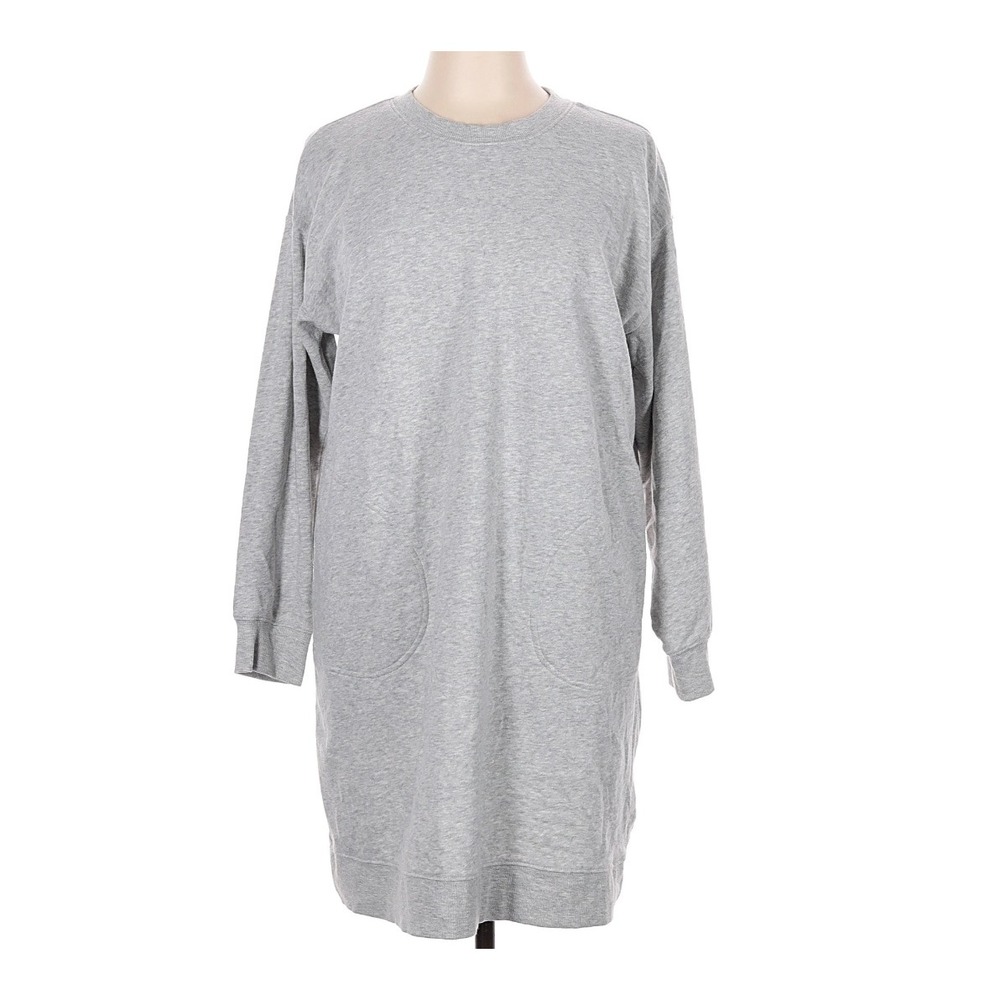 Torrid Fleece Sweatshirt Dress Tunic Cozy Long Sleeve Grey with Pockets 1 16